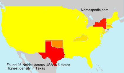 Surname Neidell in USA Surname Neidell in USA