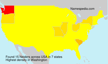 Surname Neiders in USA Surname Neiders in USA