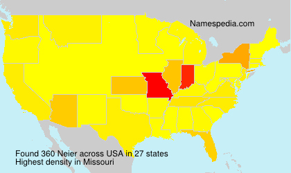 Surname Neier in USA Surname Neier in USA