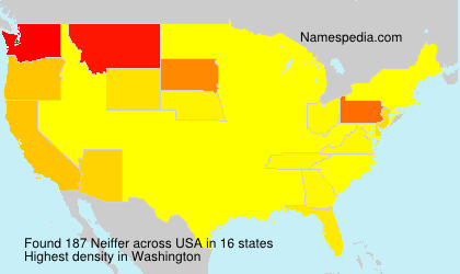 Surname Neiffer in USA Surname Neiffer in USA