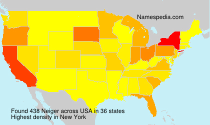 Surname Neiger in USA Surname Neiger in USA