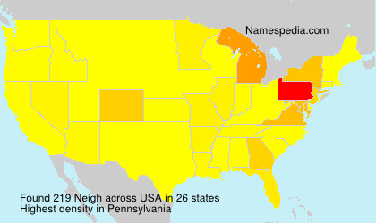 Surname Neigh in USA Surname Neigh in USA