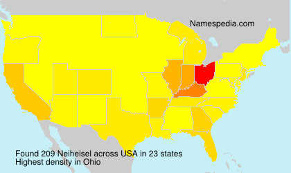 Surname Neiheisel in USA Surname Neiheisel in USA