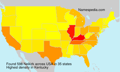 Surname Neikirk in USA Surname Neikirk in USA