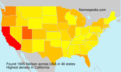 Surname Neilsen in USA Surname Neilsen in USA