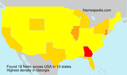 Surname Neim in USA Surname Neim in USA