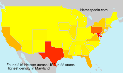 Surname Neisser in USA Surname Neisser in USA