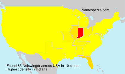 Surname Neiswinger in USA Surname Neiswinger in USA