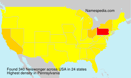 Surname Neiswonger in USA Surname Neiswonger in USA