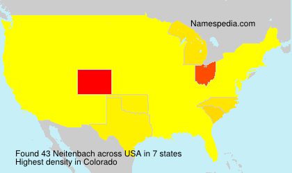 Surname Neitenbach in USA Surname Neitenbach in USA
