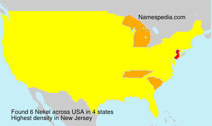 Surname Nekel in USA Surname Nekel in USA