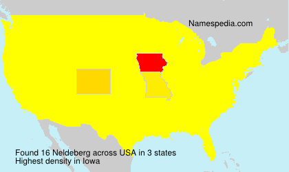 Surname Neldeberg in USA Surname Neldeberg in USA