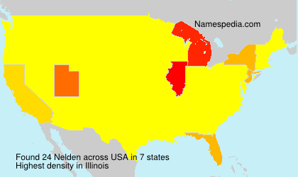 Surname Nelden in USA