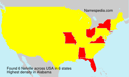 Surname Nelville in USA Surname Nelville in USA