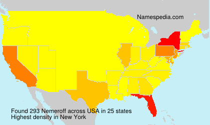 Surname Nemeroff in USA Surname Nemeroff in USA