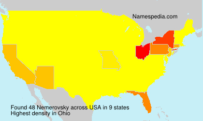 Surname Nemerovsky in USA Surname Nemerovsky in USA