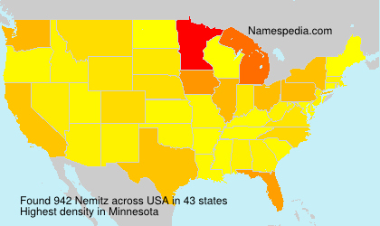 Surname Nemitz in USA Surname Nemitz in USA