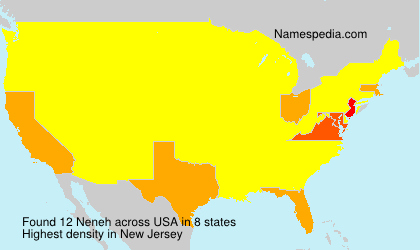 Surname Neneh in USA Surname Neneh in USA