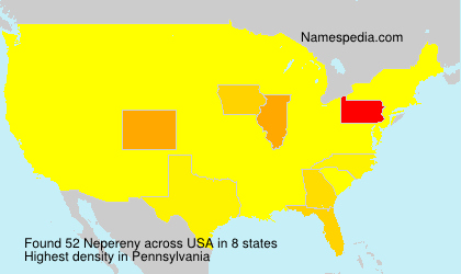 Surname Nepereny in USA Surname Nepereny in USA