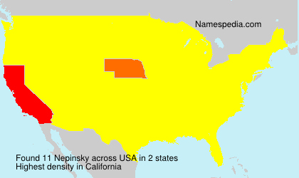 Surname Nepinsky in USA Surname Nepinsky in USA