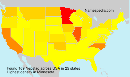 Surname Nepstad in USA Surname Nepstad in USA