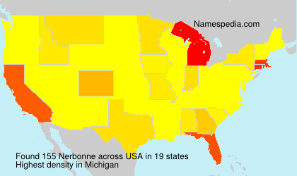 Surname Nerbonne in USA Surname Nerbonne in USA