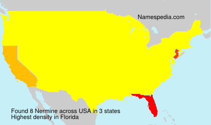 Surname Nermine in USA Surname Nermine in USA