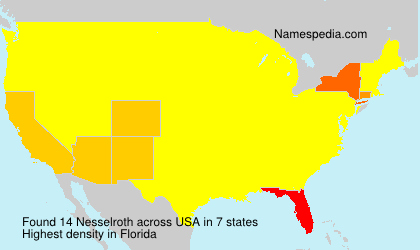 Surname Nesselroth in USA Surname Nesselroth in USA