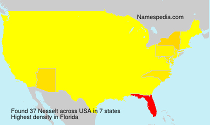 Surname Nesselt in USA Surname Nesselt in USA