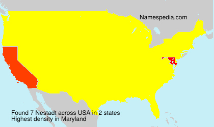 Surname Nestadt in USA Surname Nestadt in USA