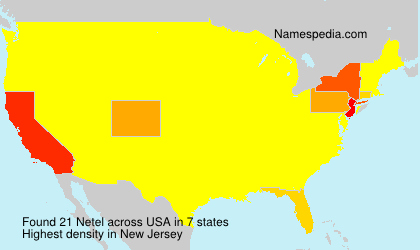 Surname Netel in USA Surname Netel in USA