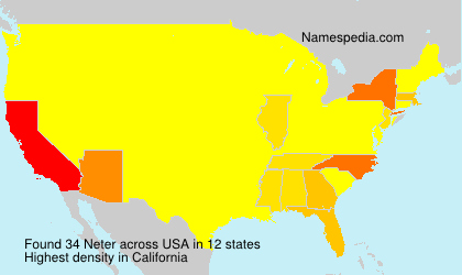 Surname Neter in USA Surname Neter in USA