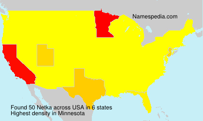 Surname Netka in USA Surname Netka in USA
