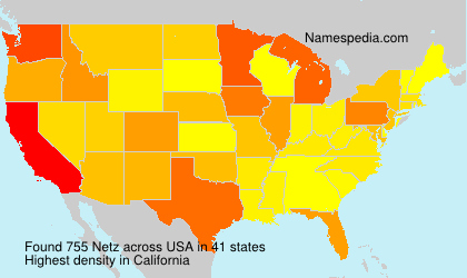 Surname Netz in USA Surname Netz in USA