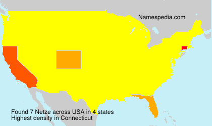 Surname Netze in USA Surname Netze in USA