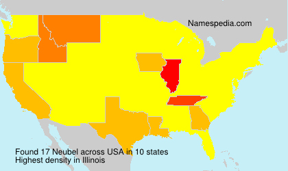Surname Neubel in USA Surname Neubel in USA