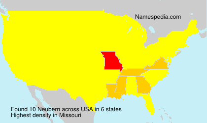 Surname Neubern in USA Surname Neubern in USA