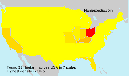 Surname Neufarth in USA Surname Neufarth in USA