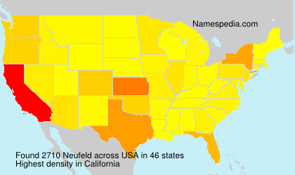 Surname Neufeld in USA Surname Neufeld in USA
