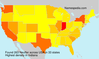 Surname Neuffer in USA Surname Neuffer in USA