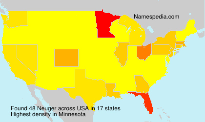 Surname Neuger in USA Surname Neuger in USA