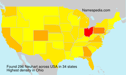 Surname Neuhart in USA Surname Neuhart in USA