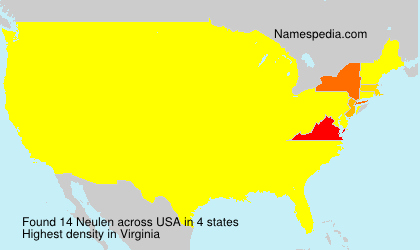 Surname Neulen in USA Surname Neulen in USA