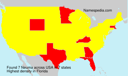 Surname Neuma in USA Surname Neuma in USA
