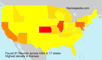 Surname Neumer in USA Surname Neumer in USA
