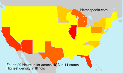 Surname Neumueller in USA Surname Neumueller in USA