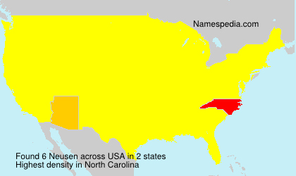 Surname Neusen in USA Surname Neusen in USA