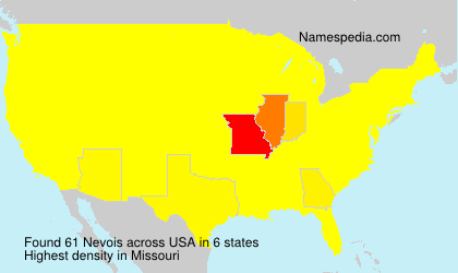 Surname Nevois in USA Surname Nevois in USA