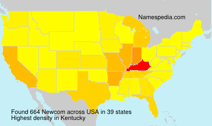 Surname Newcom in USA Surname Newcom in USA
