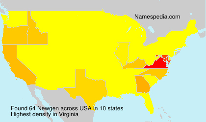 Surname Newgen in USA Surname Newgen in USA